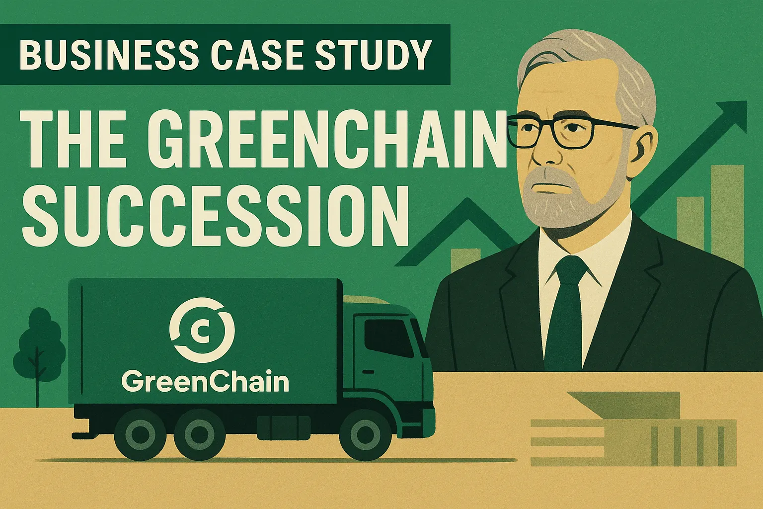 The GreenChain Succession – Navigating the Crossroads of Sustainable Logistics Cover Image