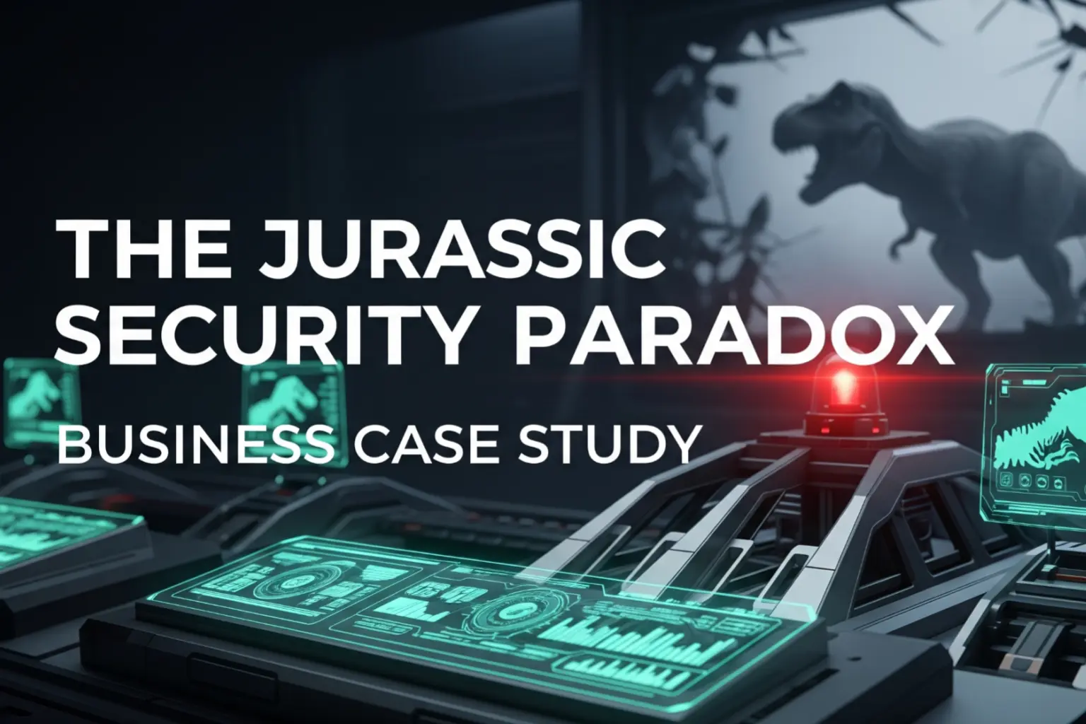 The Jurassic Security Paradox - Managing Risk in High-Stakes Infrastructure Development Cover Image